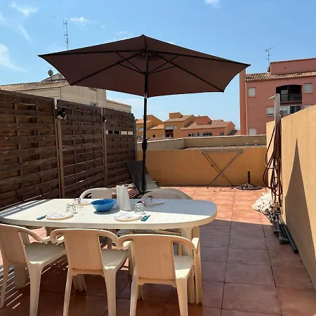 Apartmán Le Saint-clair Terrasse Centre Port Cap-agde Agde
